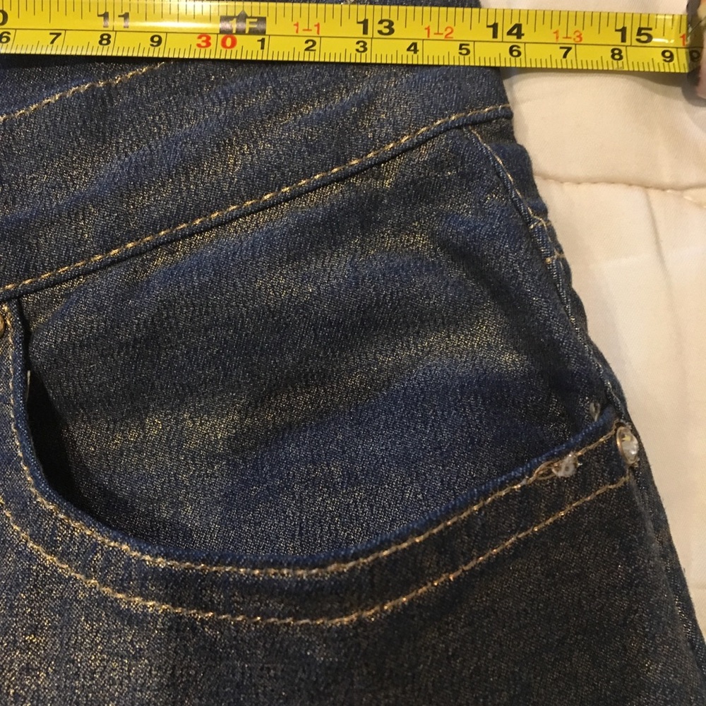 VTG Votre Nom Jeans washed with Gold - Picture 8 of 8
